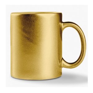 gold coated mug