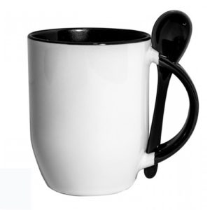 Spoon Mug Black