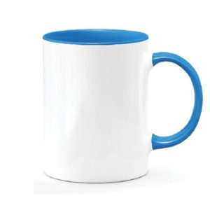 Two Tone Mugs Light Blue