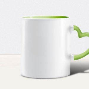 Love Handle Mugs Green