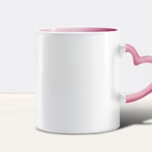 Love Handle Mugs Pink