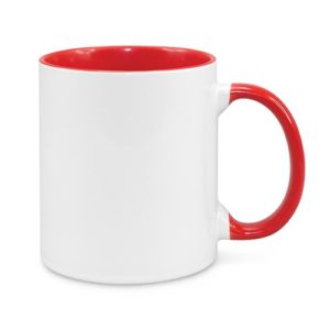 Two Tone Mugs Red