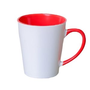 Cone Mug Two Tone Red